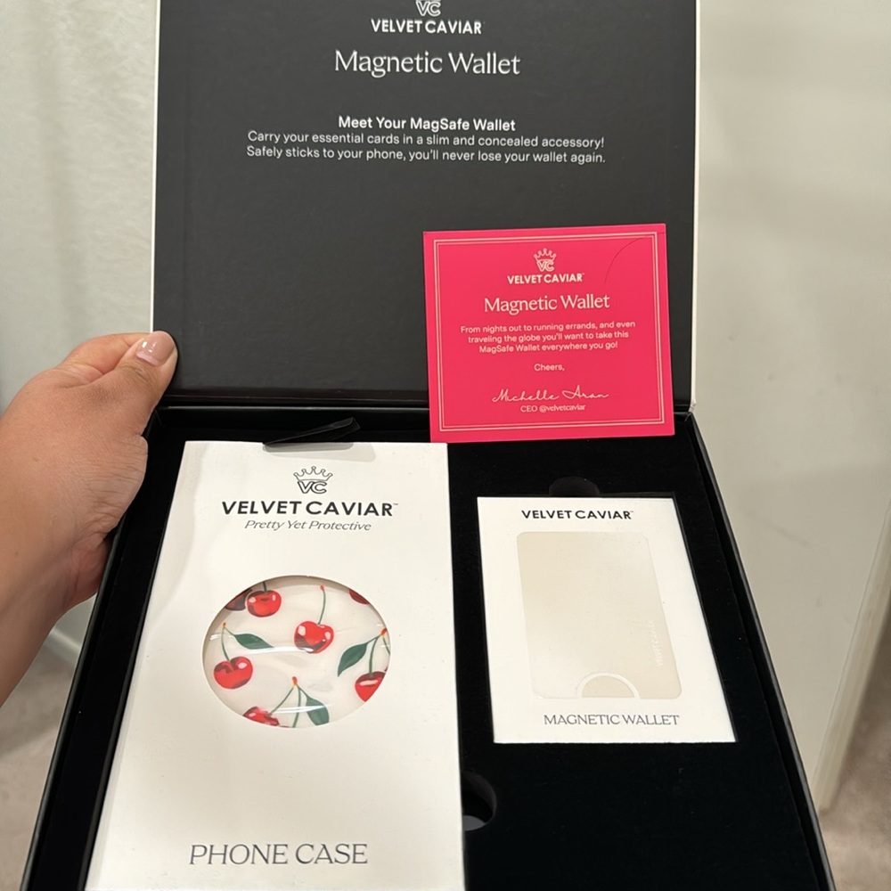 12 PRO MAX Velvet Caviar Phone Case &  Magnetic Wallet